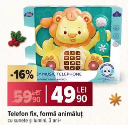 Carrefour Telefon fix, formă animăluţ Ofertă