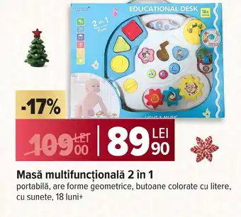 Masă multifuncțională 2 în 1