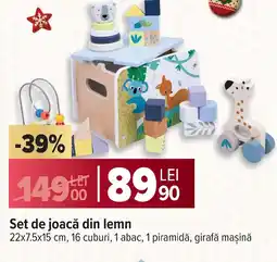 Carrefour Set de joacă din lemn Ofertă