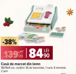 Carrefour Casă de marcat din lemn Ofertă