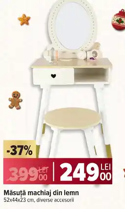 Carrefour Măsuță machiaj din lemn Ofertă