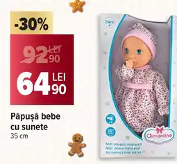 Carrefour Păpuşă bebe cu sunete Ofertă