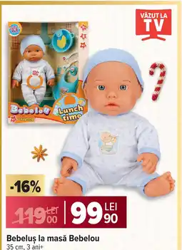 Carrefour Bebeluş la masă Bebelou Ofertă