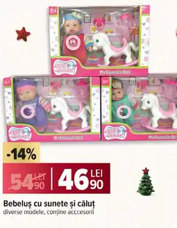 Carrefour Bebeluş cu sunete şi căluţ Ofertă