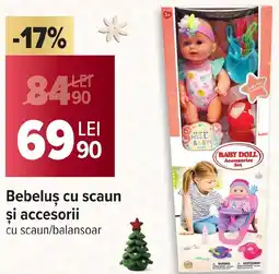 Carrefour Bebeluș cu scaun și accesorii Ofertă