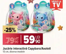Carrefour Jucărie interactivă Capybara/Axolotl Ofertă