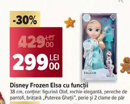 Carrefour Disney Frozen Elsa cu funcții Ofertă