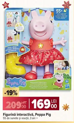 Carrefour Figurină interactivă, Peppa Pig Ofertă