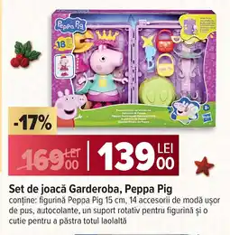 Carrefour Set de joacă Garderoba, Peppa Pig Ofertă