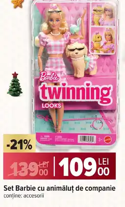 Carrefour Set Barbie cu animăluț de companie Ofertă
