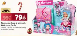 Carrefour Păpuşă cu dulap şi accesorii, Kookyloos, Suzie Ofertă