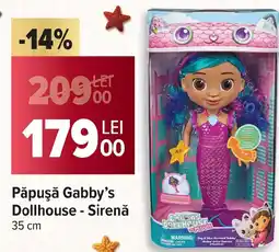 Carrefour Păpuşă Gabby's Dollhouse - Sirenǎ Ofertă