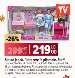 Carrefour Set de joacă, Petrecere în pijamale, Steffi Ofertă