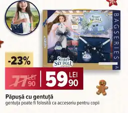 Carrefour Păpuşă cu gentuță Ofertă