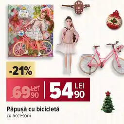 Carrefour Păpuşă cu bicicletă Ofertă