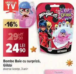 Carrefour Bombe Baie cu surpriză, Glibbi Ofertă