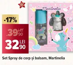 Carrefour Set Spray de corp şi balsam, Martinelia Ofertă
