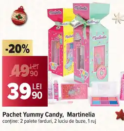 Carrefour Pachet Yummy Candy, Martinelia Ofertă