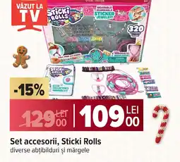 Carrefour Set accesorii, Sticki Rolls Ofertă