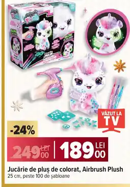 Carrefour Jucărie de plus de colorat, Airbrush Plush Ofertă