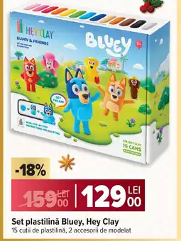 Carrefour Set plastilină Bluey, Hey Clay Ofertă