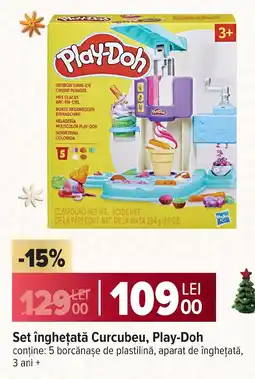 Carrefour Set înghețată Curcubeu, Play-Doh Ofertă