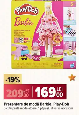Carrefour Prezentare de modă Barbie, Play-Doh Ofertă