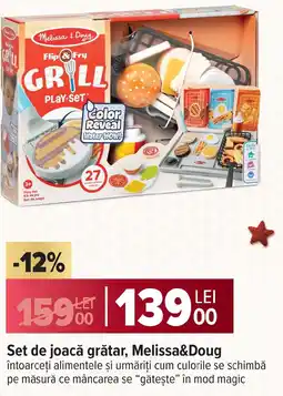 Carrefour Set de joacă grătar, Melissa&Doug Ofertă