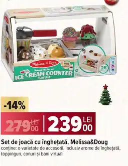 Carrefour Set de joacă cu înghețată, Melissa&Doug Ofertă