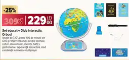 Carrefour Set educativ Glob interactiv, Orboot Ofertă