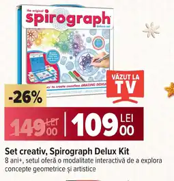 Carrefour Set creativ, Spirograph Delux Kit Ofertă