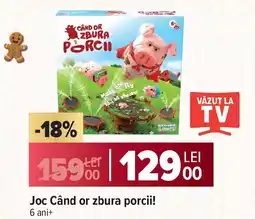 Carrefour Joc Când or zbura porcii! Ofertă