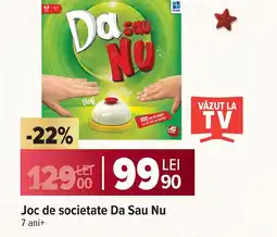 Carrefour Joc de societate Da Sau Nu 7 ani+ Ofertă
