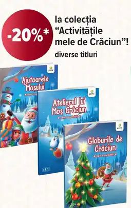 Carrefour La colecția "Activităţile mele de Crăciun"! Ofertă