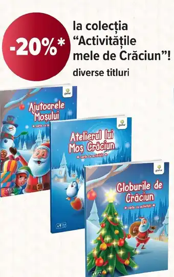 Carrefour La colecția "Activităţile mele de Crăciun"! Ofertă