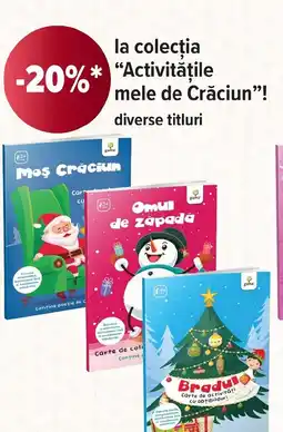 Carrefour La colecția "Activitățile mele de Crăciun❞! Ofertă