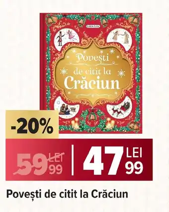 Carrefour Poveşti de citit la Crăciun Ofertă