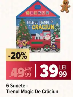 Carrefour 6 Sunete - Trenul Magic De Crăciun Ofertă