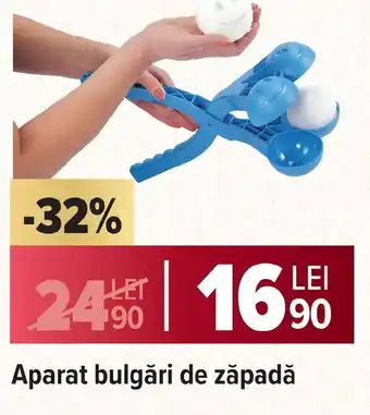 Aparat bulgări de zăpadă