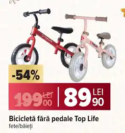 Carrefour Bicicletă fără pedale Top Life Ofertă