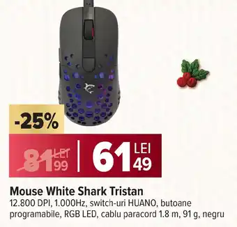 Carrefour Mouse White Shark Tristan Ofertă