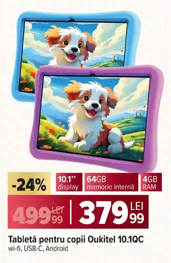 Tabletă pentru copii Oukitel 10.1QC