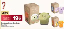 Carrefour Breloc cu lampă din silicon InnoGio Ofertă