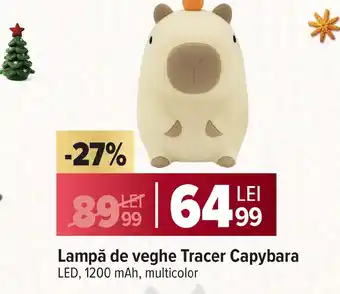 Lampă de veghe Tracer Capybara