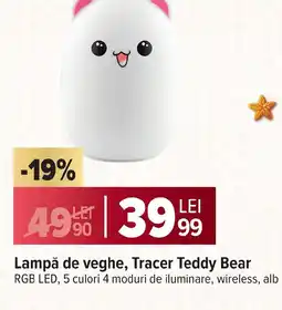 Carrefour Lampă de veghe, Tracer Teddy Bear Ofertă