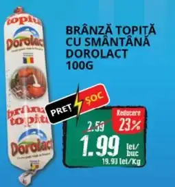 Diana Supermarket Brânză topită cu smântână dorolact Ofertă