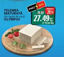 Diana Supermarket Telemea maturată din lapte de vacǎ OLYMPUS Ofertă
