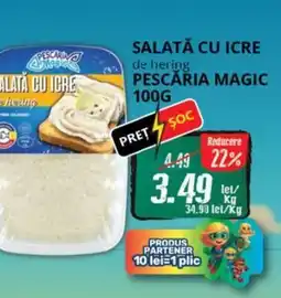 Diana Supermarket Salată cu icre de hering PESCĂRIA MAGIC Ofertă