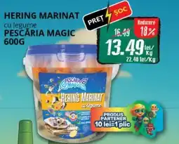 Diana Supermarket Hering marinat cu legume PESCĂRIA MAGIC Ofertă
