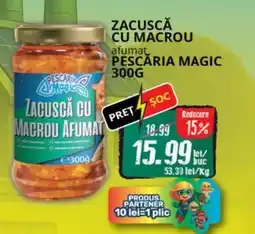 Diana Supermarket Zacuscă cu macrou afumat PESCĂRIA MAGIC Ofertă